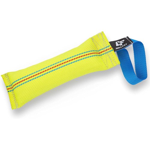 Bull Fit Mordedor Perro 25 cm, Embutido de Manguera, Dummy Motivador Canino Resistente y Duradero para Entrenamiento