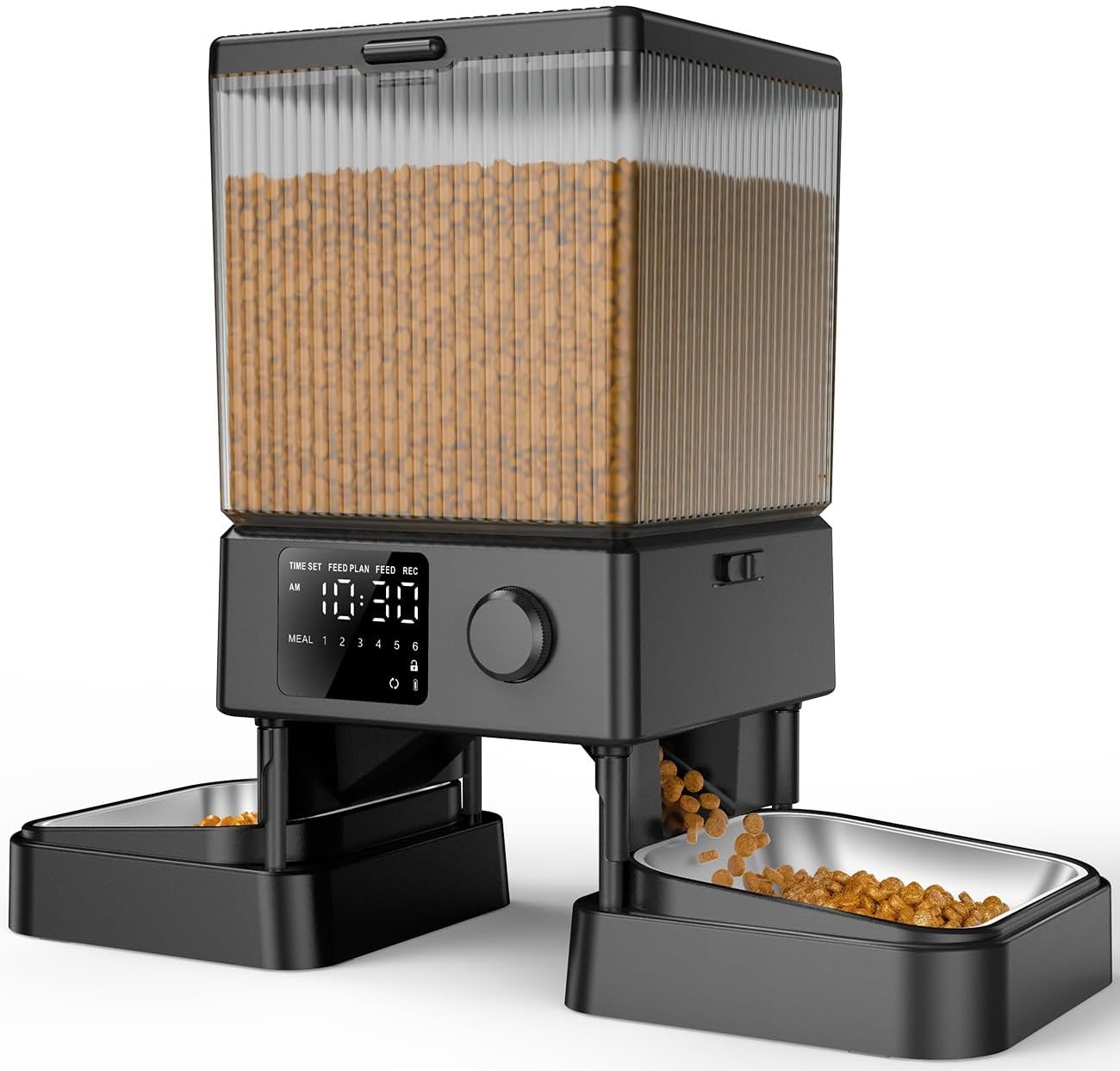 oneisall 5L Comedero automático para gatos WiFi, control por app